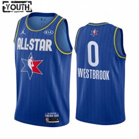 Canotte Bambino Houston Rockets Russell Westbrook 0 2020 All-Star Jordan Brand Blu Swingman
